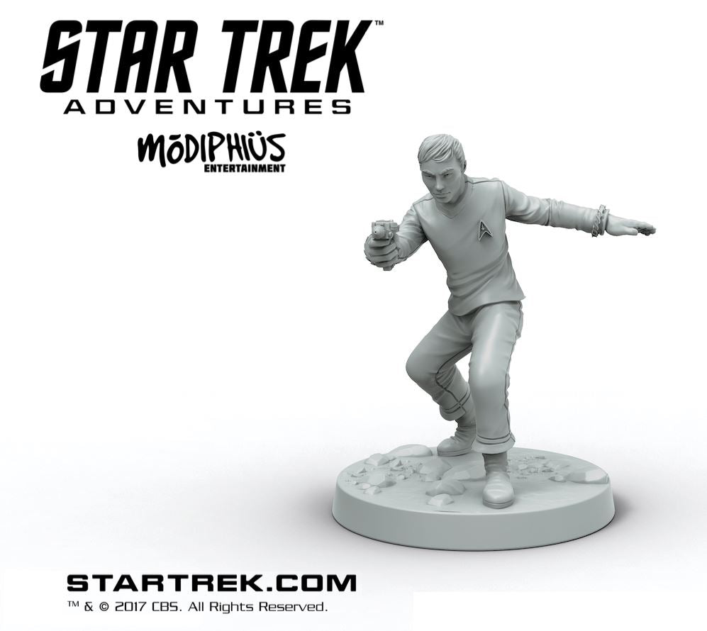 Modiphius Star Trek Sulu Miniatura STL TOS 32mm Stampa 3D