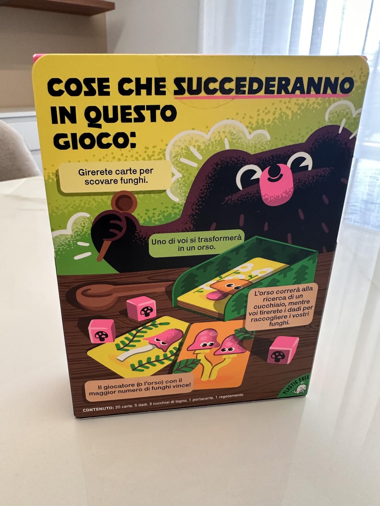 Asmodee Stomp Stomp Chomp carte da gioco edizione italiana