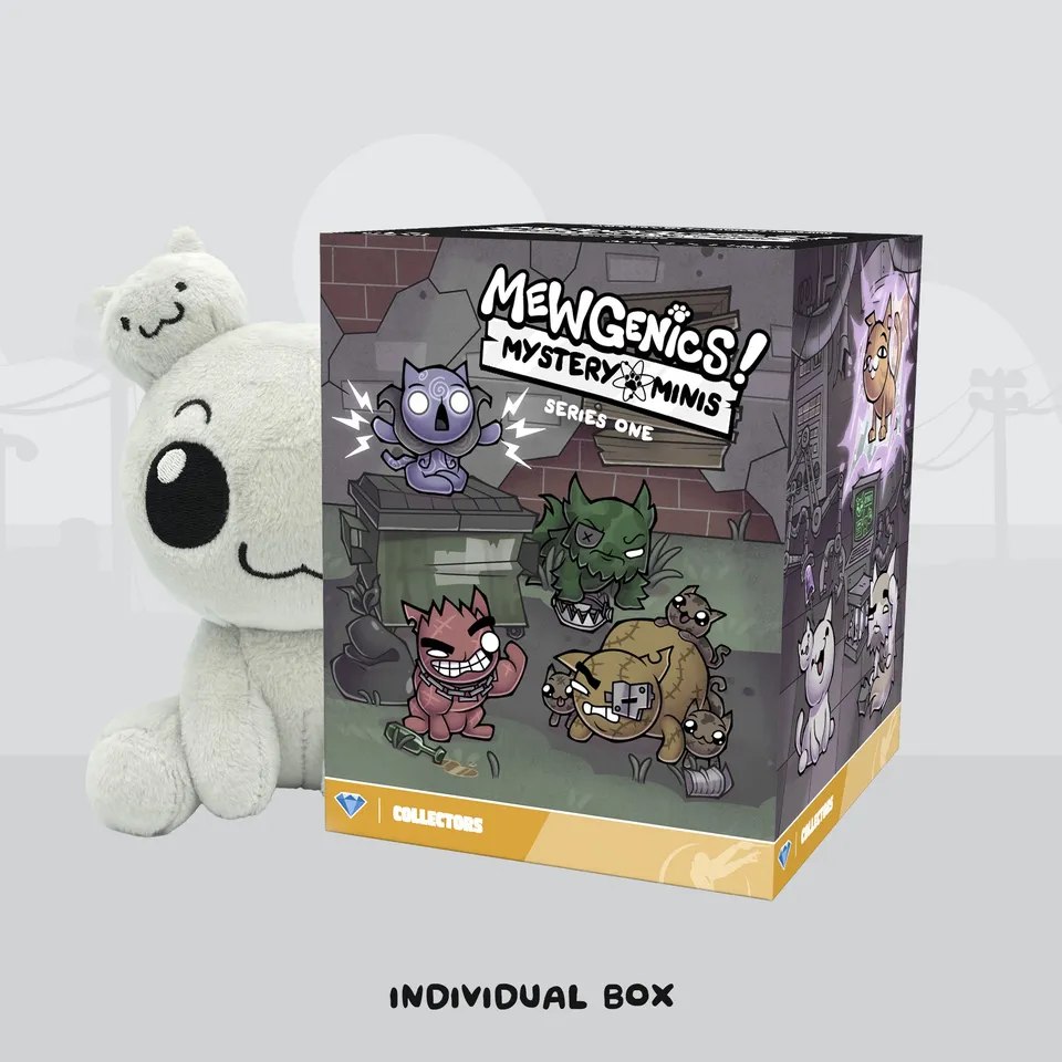 Maestro Media Mewgenics Mystery Minis S1 Peluche Portachiavi