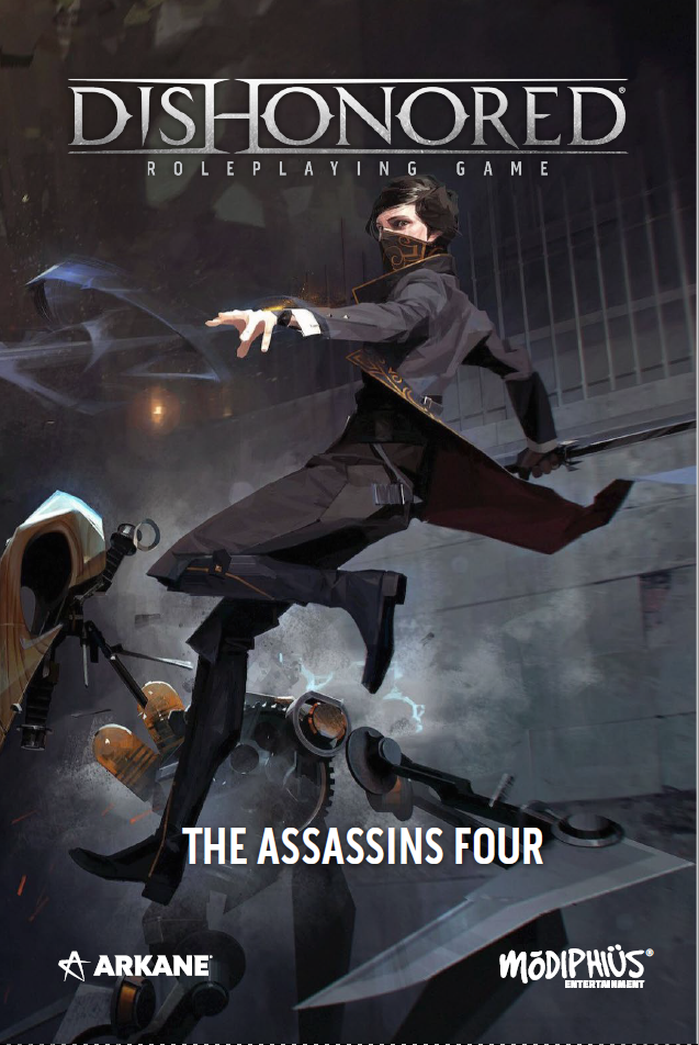 Modiphius Dishonored The Assassins Four Avventura PDF 15 Pagine