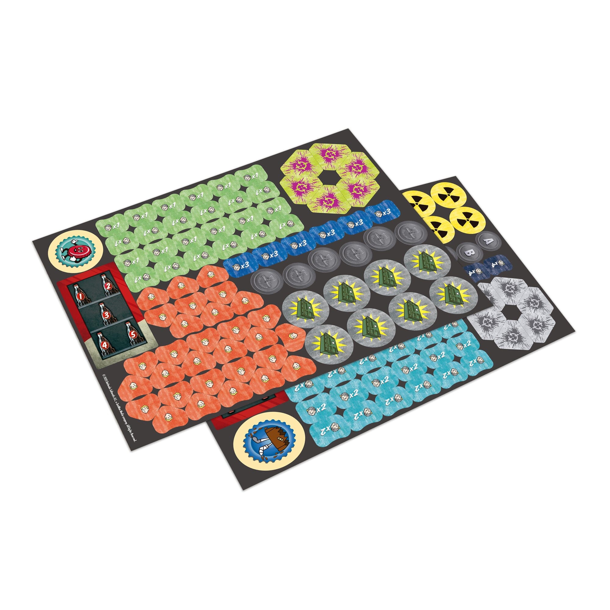 Fallout Factions Tokens and Terrain Pack 1 scenari