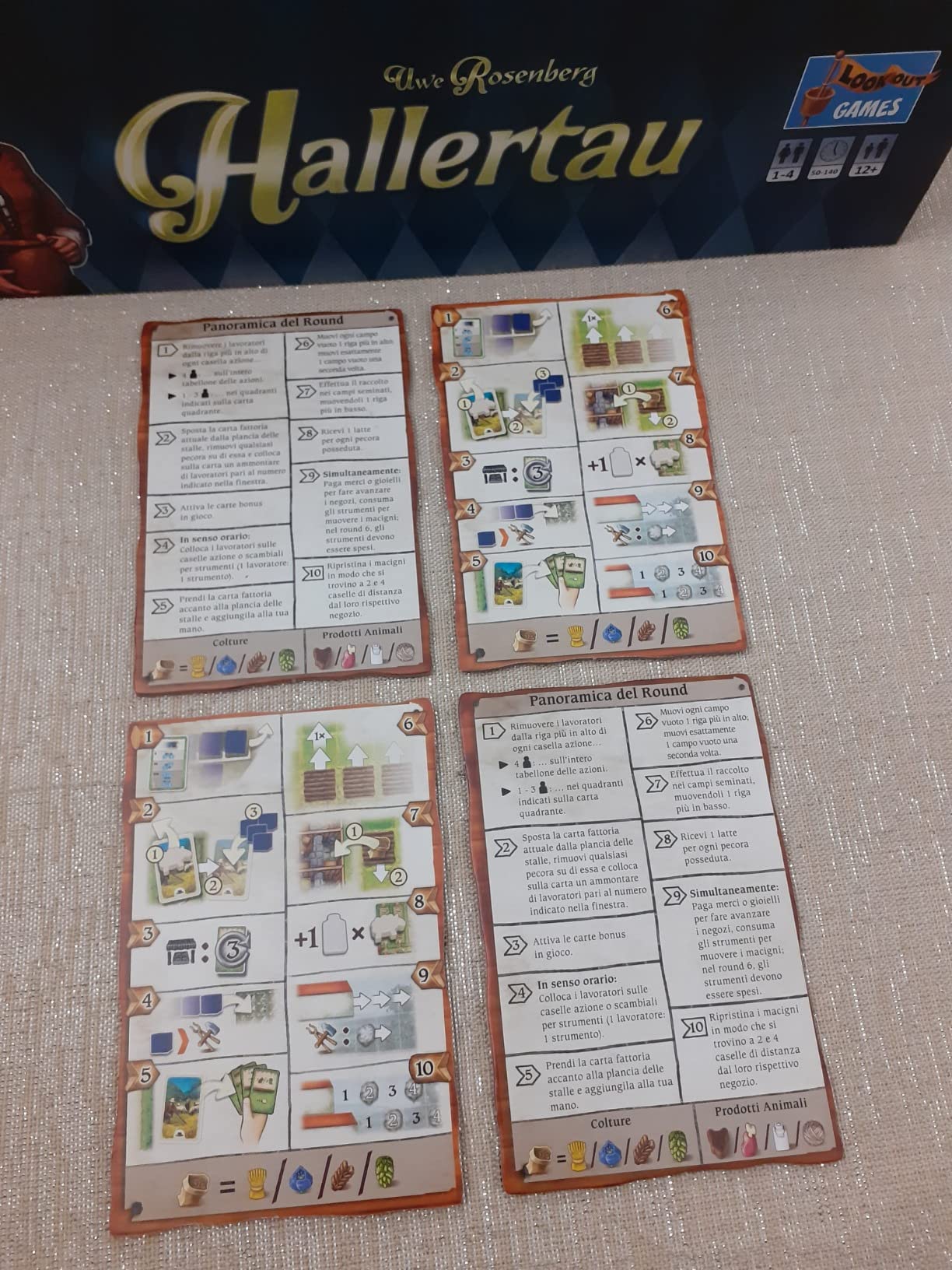 Asmodee Hallertau gioco da tavolo gestionale 1-4 giocatori