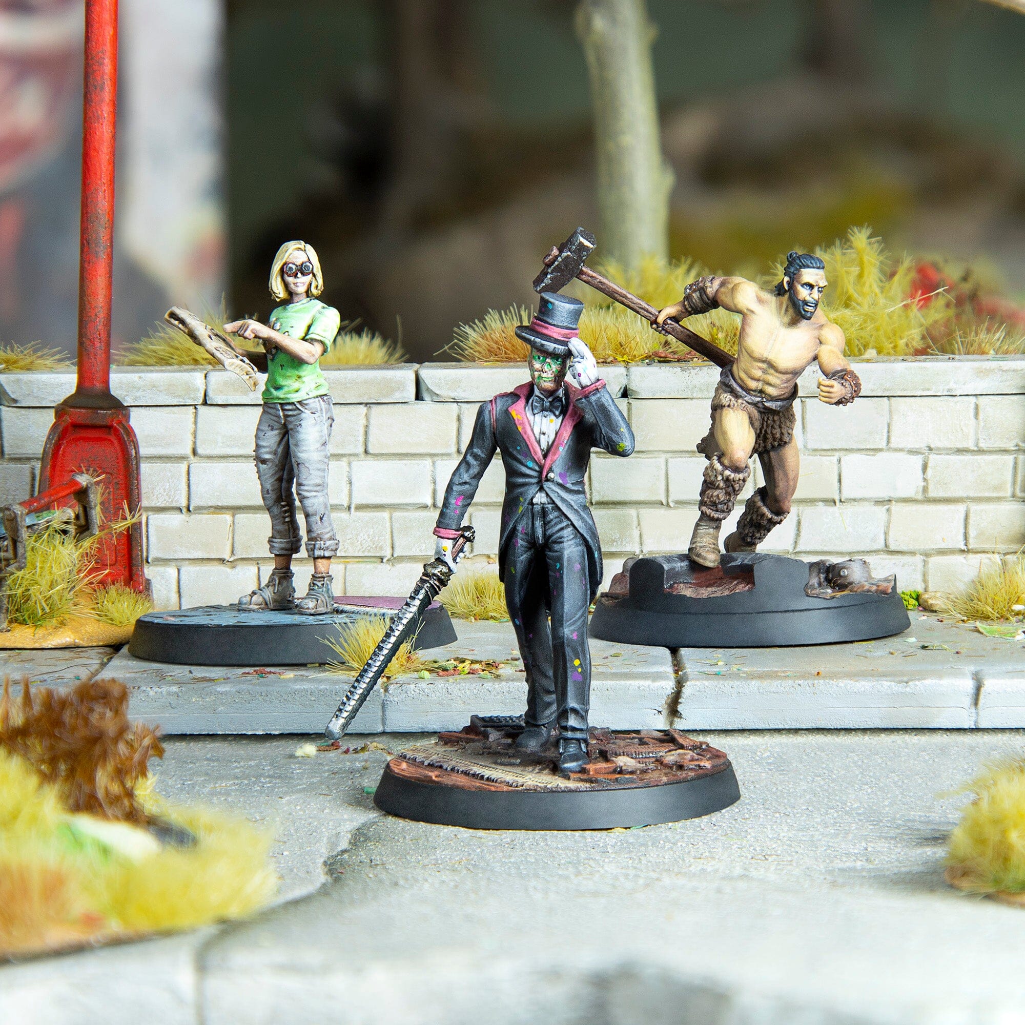 Modiphius Fallout Wasteland Warfare Park Personalities miniature resina