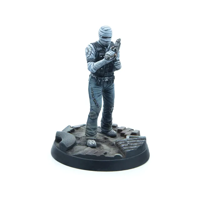 Modiphius Fallout Wasteland Warfare Burned Man miniatura promo