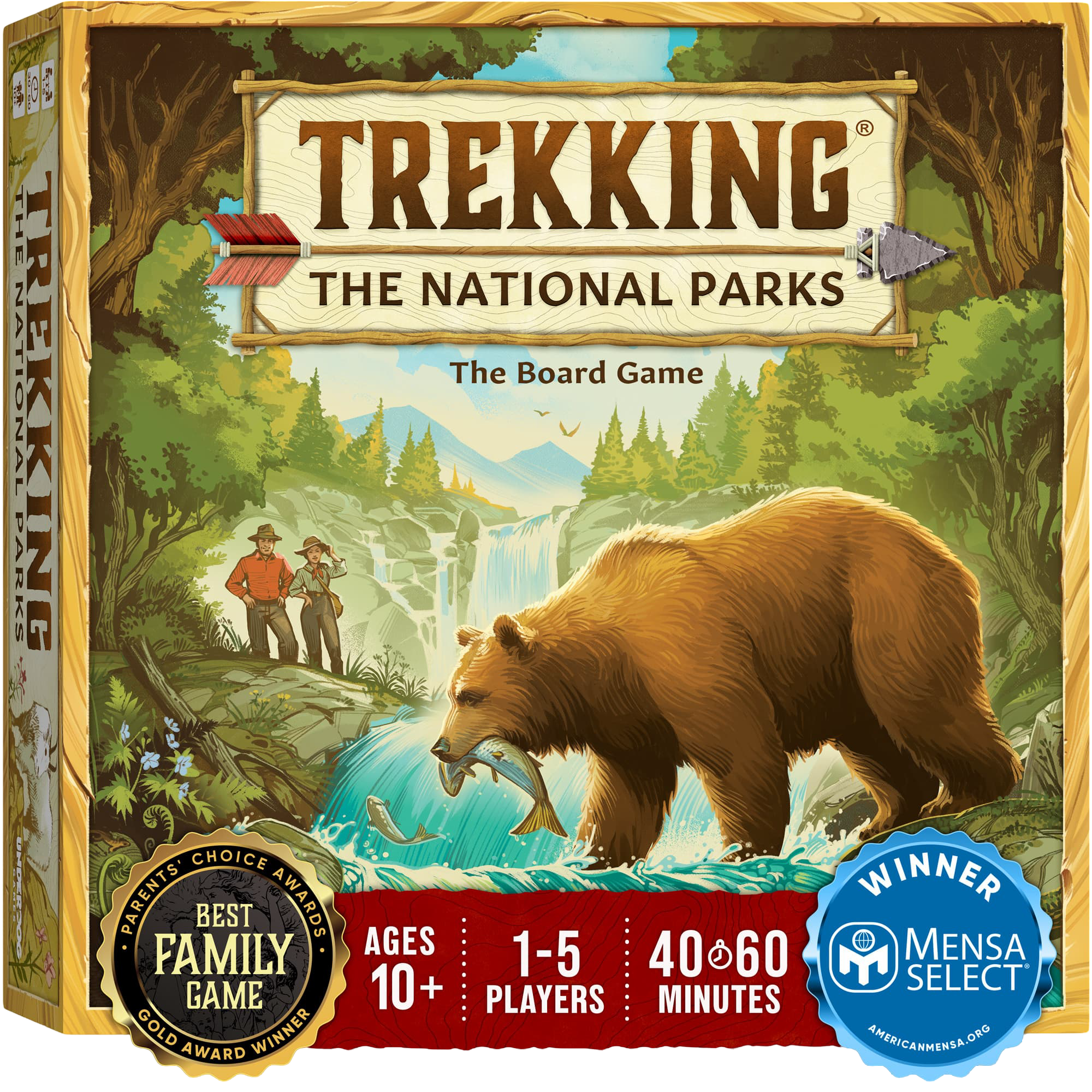 Underdog Games Trekking The National Parks gioco da tavolo terza edizione