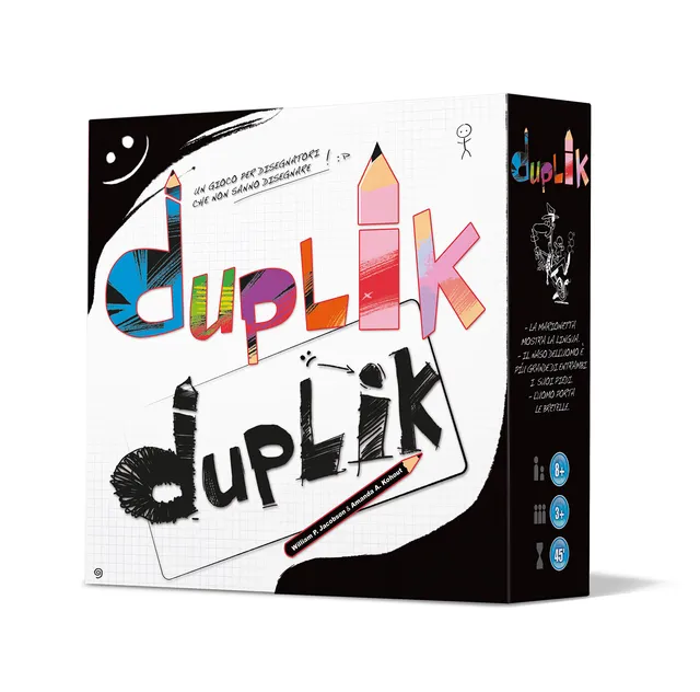 Asmodee Party Games Duplik Big Box Gioco Disegno 3-10 ITA 45Min