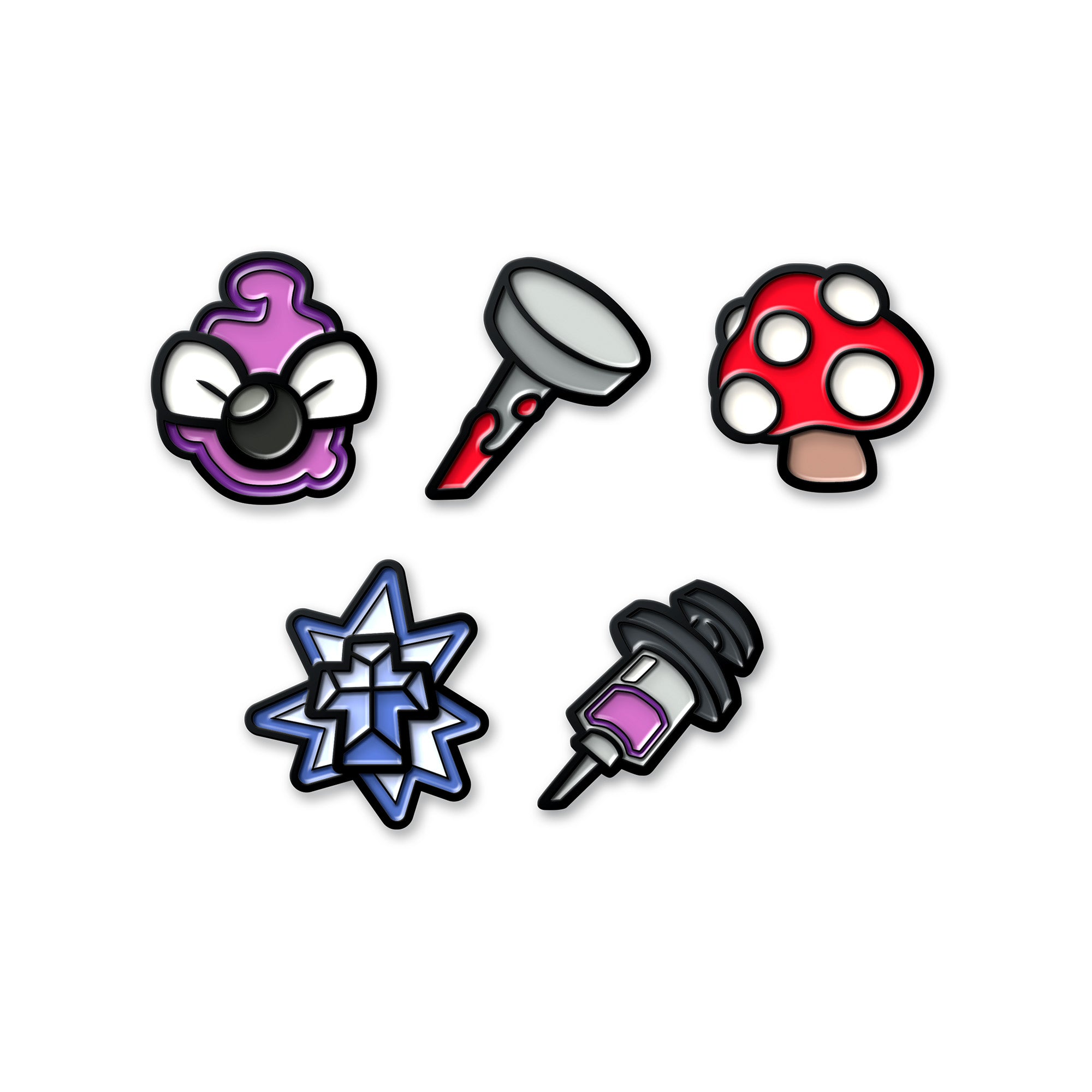 Maestro Binding of Isaac Summer Pin Pack 5 Spille Metallo