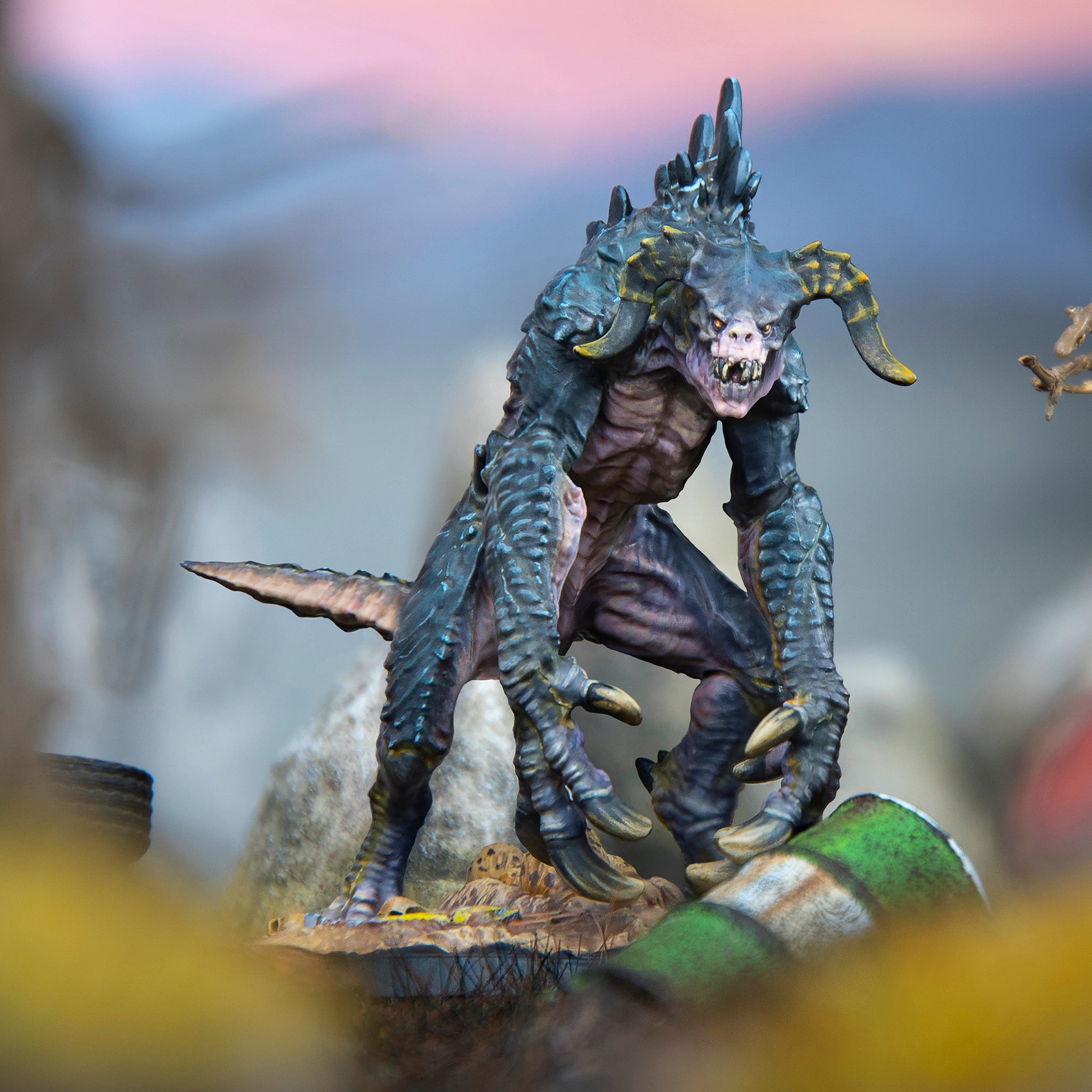 Fallout Wasteland Warfare Deathclaw Matriarch miniatura resina