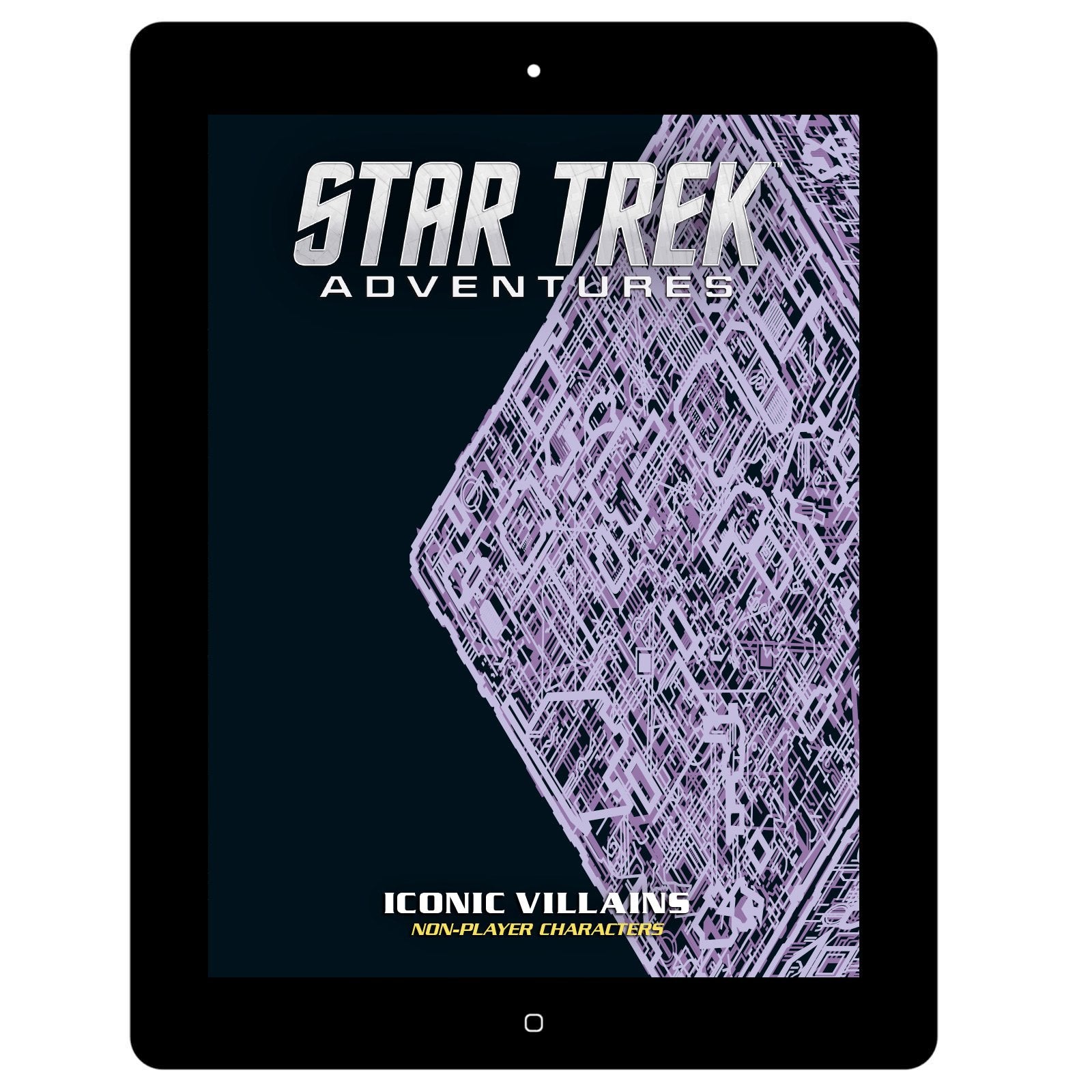 Star Trek Adventures Iconic Villains PNG supplemento PDF Khan Borg