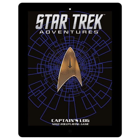 Modiphius Star Trek Adventures Captain's Log Gioco Ruolo PDF TOS Solo 2d20