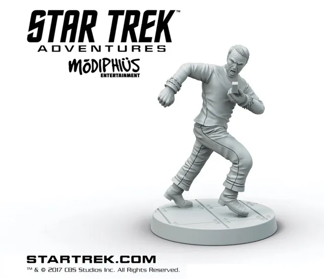 Star Trek Adventures TOS Scott Miniatura STL Stampa 3D 32mm