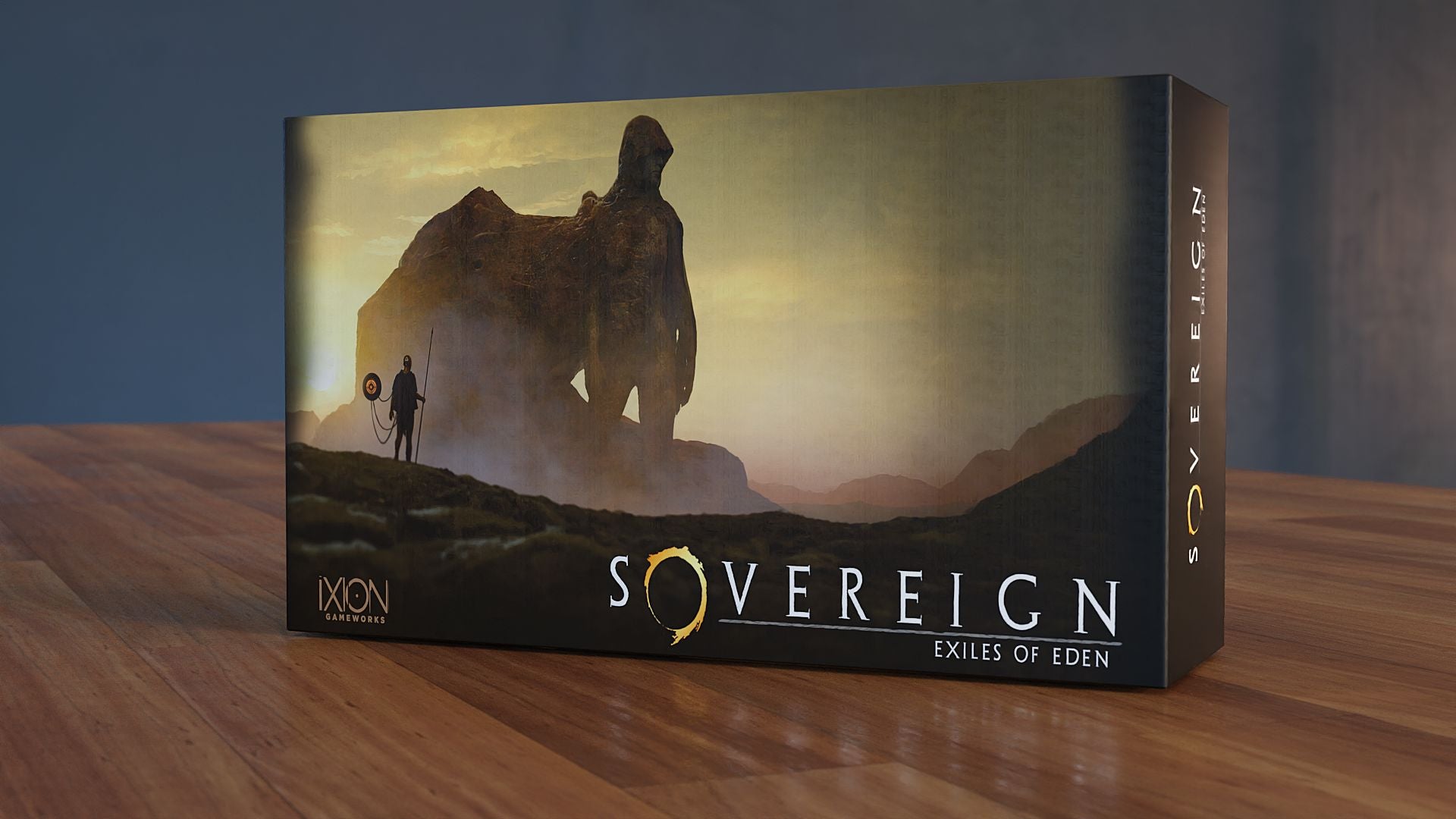 Modiphius Sovereign Exiles of Eden espansione carte 4 fazioni