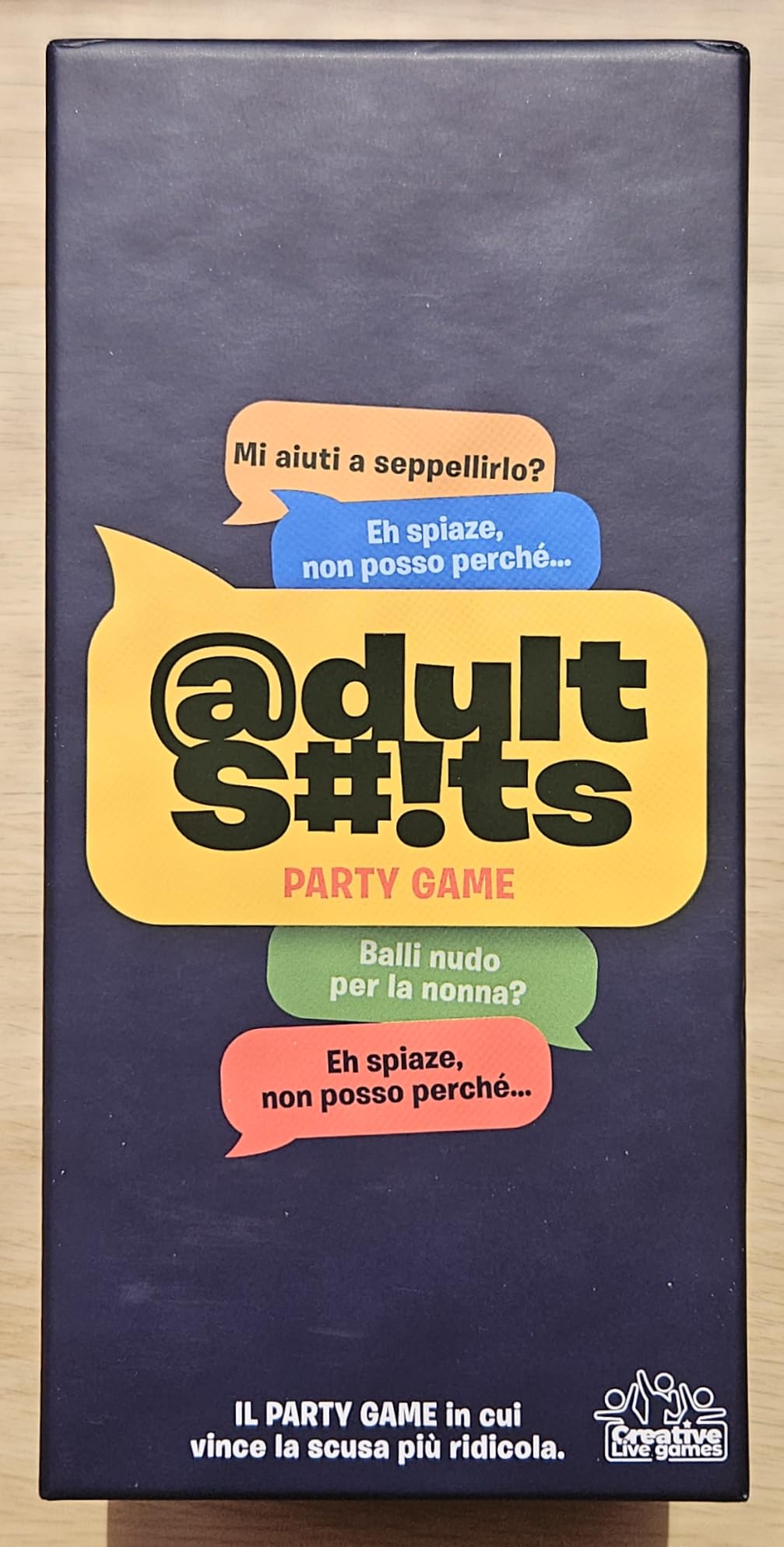 Asmodee Adult Shits carte party game edizione italiana 18+ 3-6 giocatori