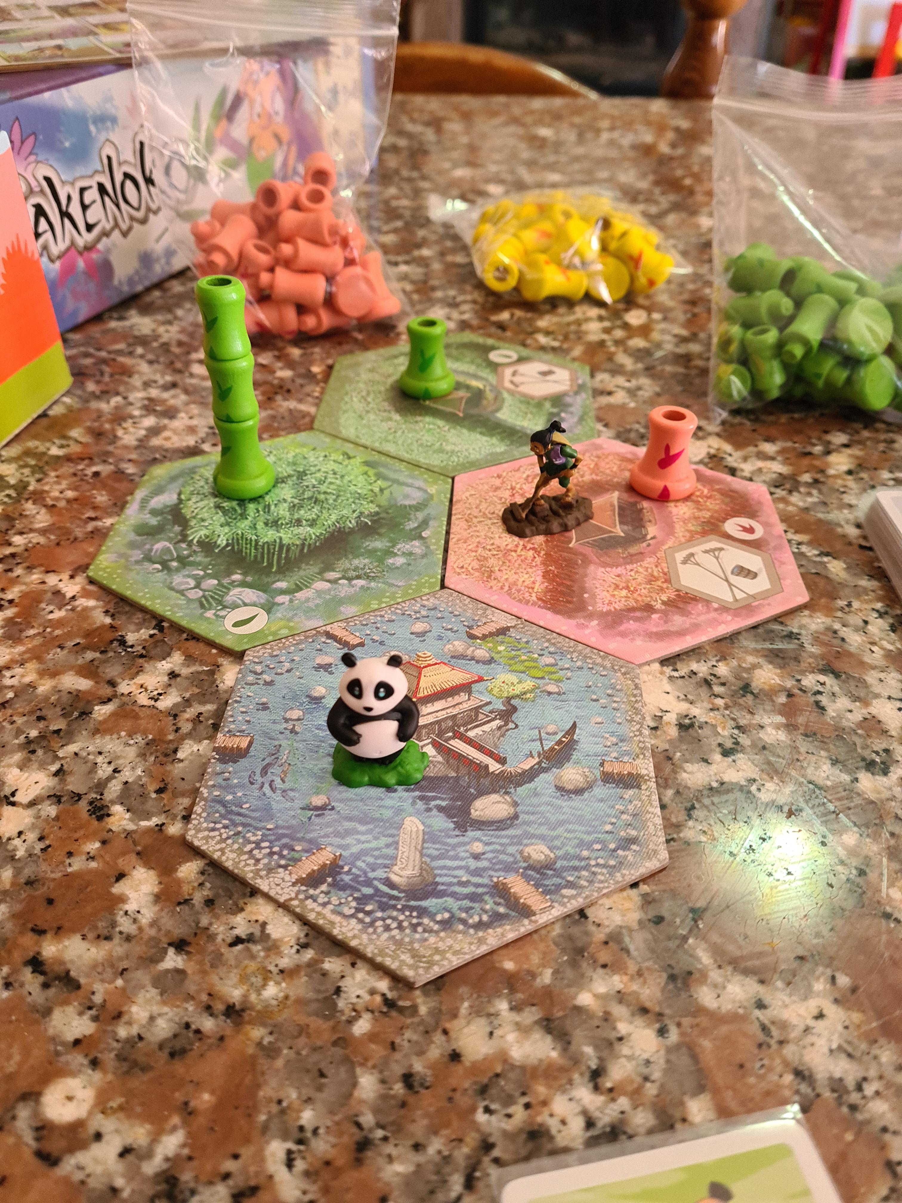 Asmodee Takenoko Gioco da Tavolo Panda Bambù 2-4 Giocatori