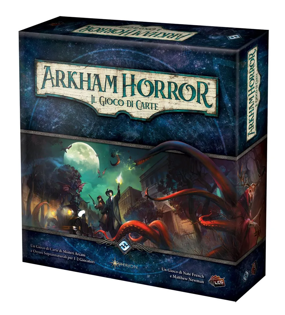 Arkham Horror Il Gioco di Carte base LCG cooperativo 1-2 giocatori