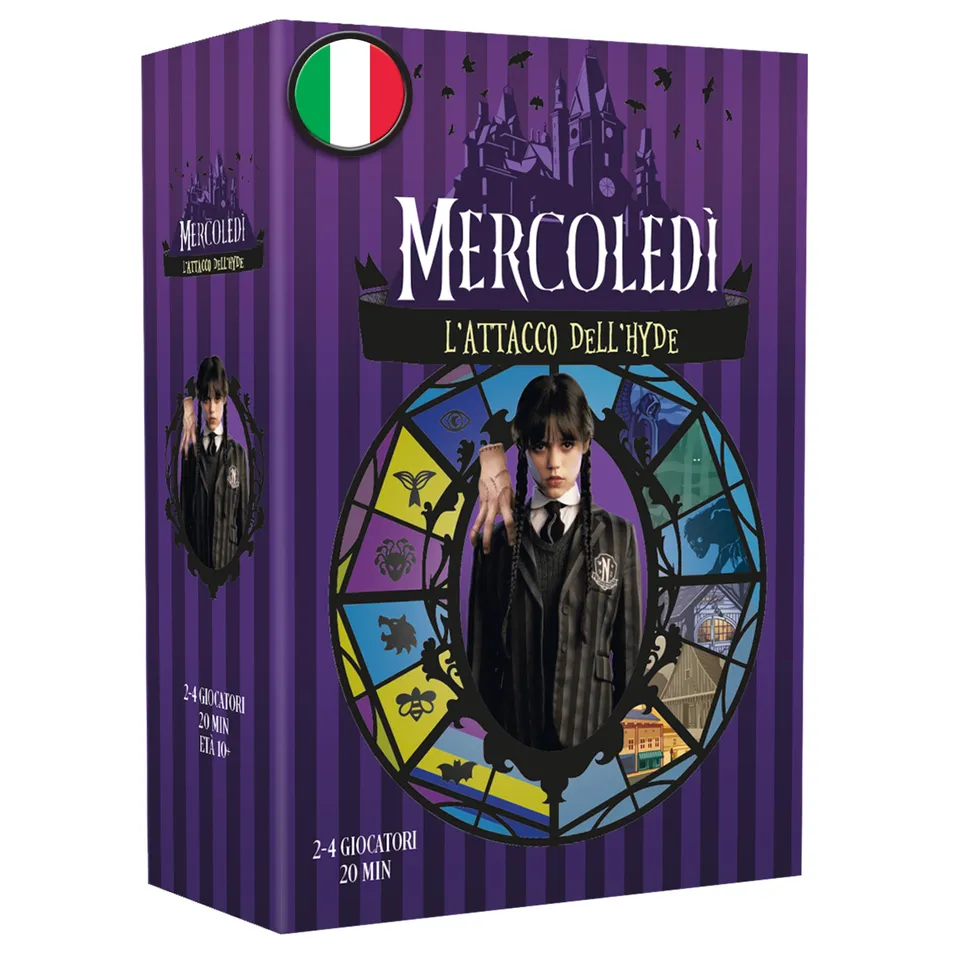 Asmodee Mercoledì L'Attacco dell'Hyde gioco collaborativo 2-4
