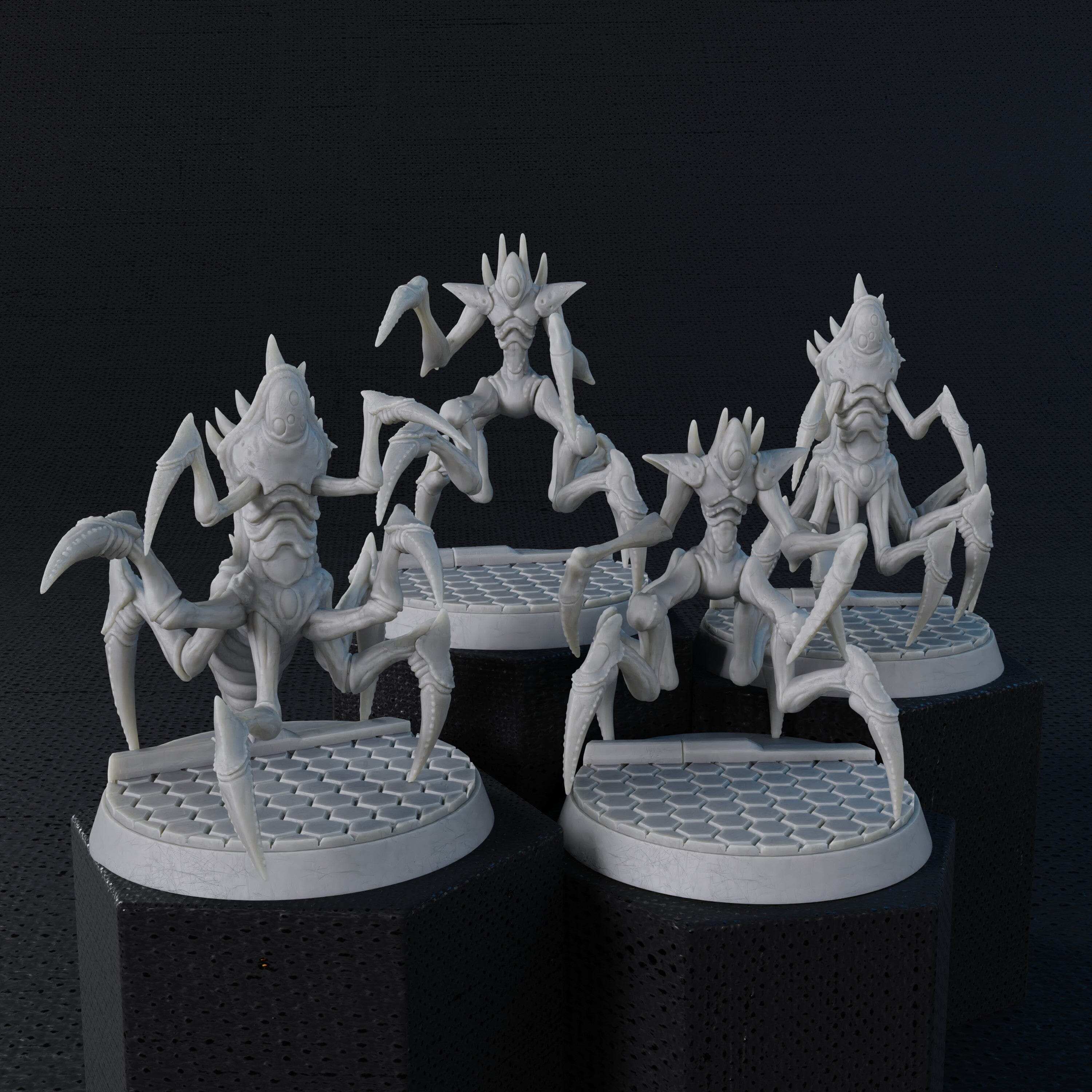 Five Parsecs Swarm Bundle Titan Forge file STL 4 miniature