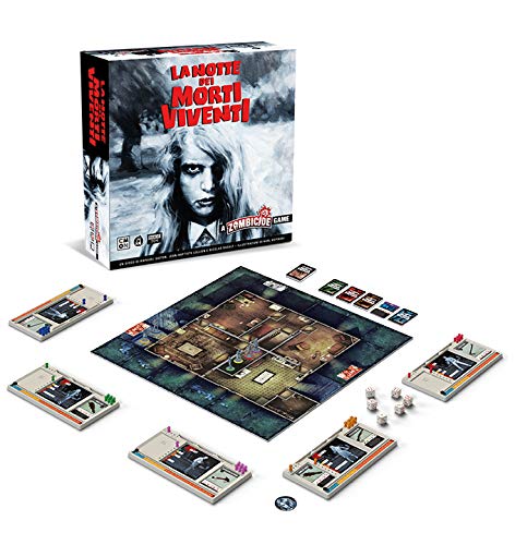 Asmodee Zombicide Notte dei Morti Viventi gioco cooperativo 1-6 giocatori