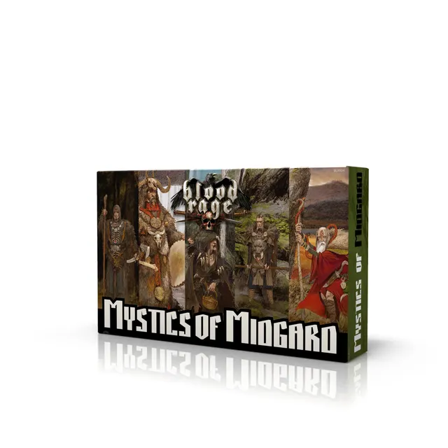 Asmodee Blood Rage Mistici di Midgard espansione gioco tavolo