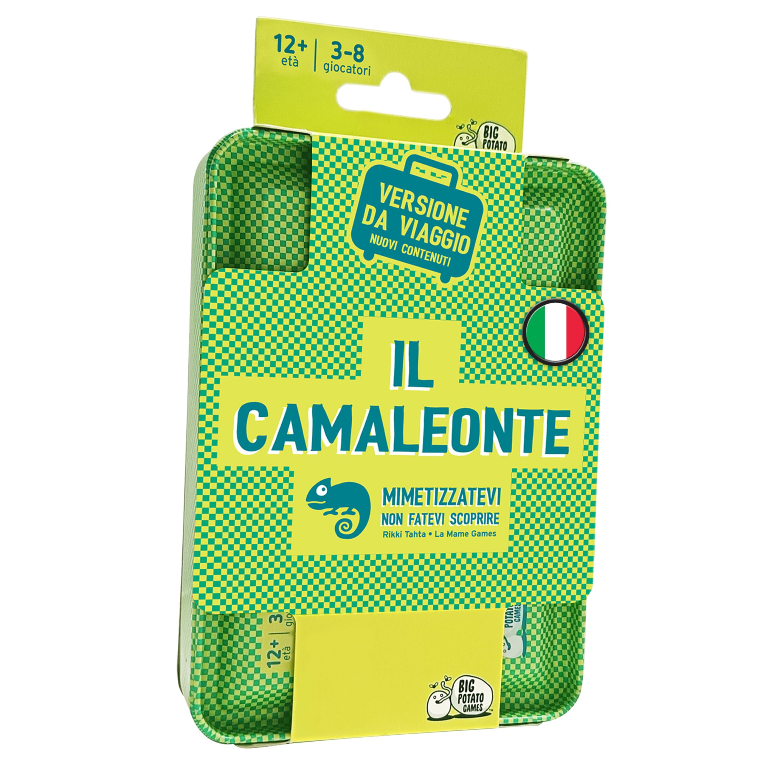 Asmodee Il Camaleonte Travel carte gioco party 3-8 giocatori