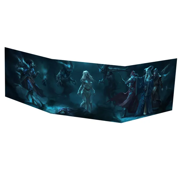 Modiphius Nightfell GM Screen schermo master 3 pannelli
