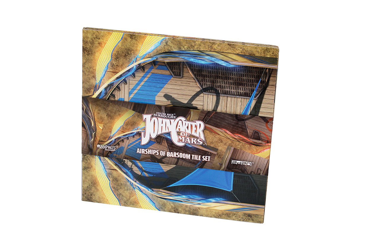 Modiphius John Carter Airships of Barsoom set tile mappa