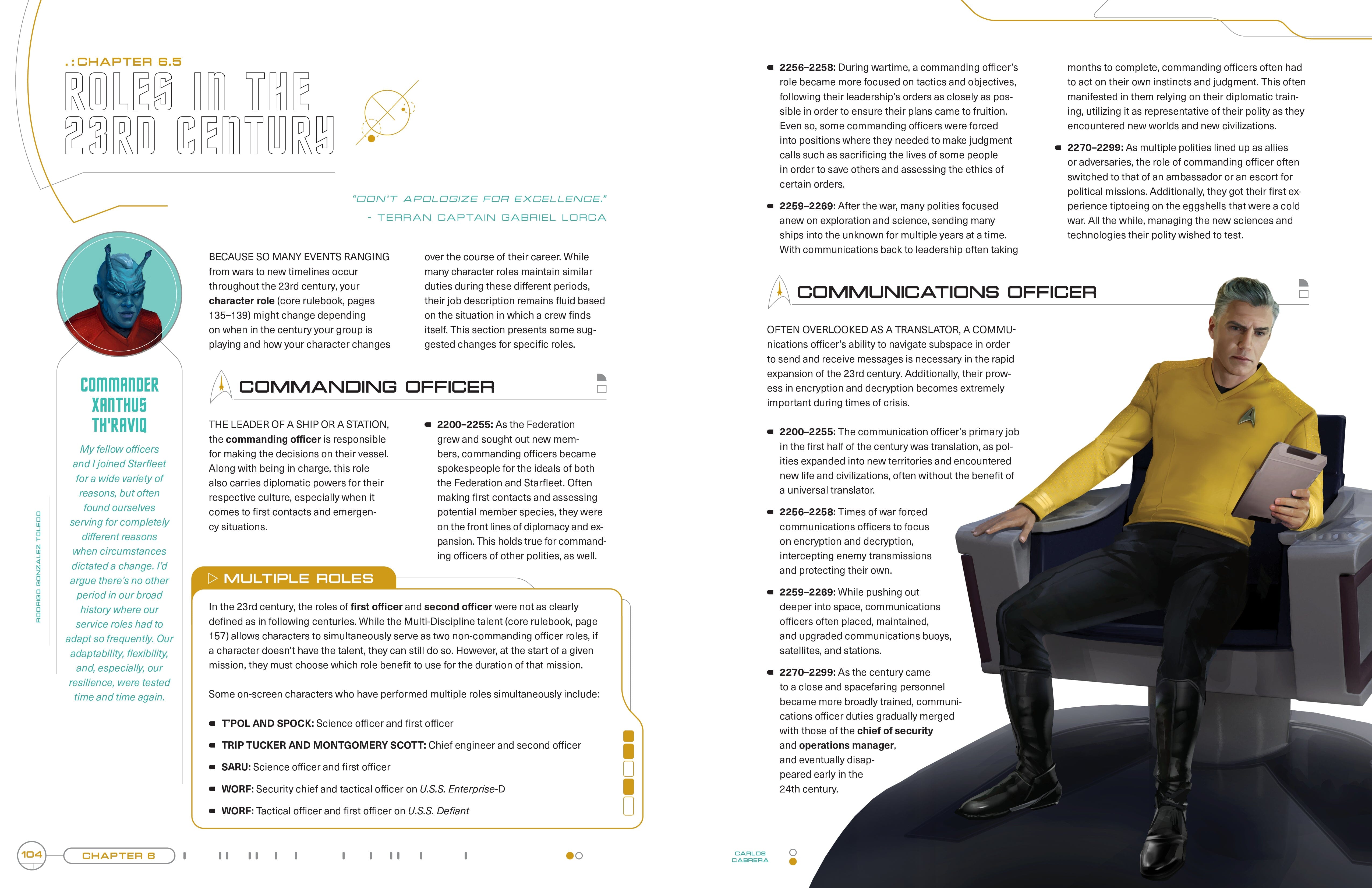 Modiphius Star Trek Adventures 23rd Century Campaign Guide libro