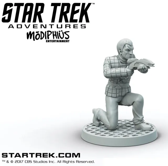 Modiphius Star Trek Adventures Romulan Centurion STL miniatura 32mm