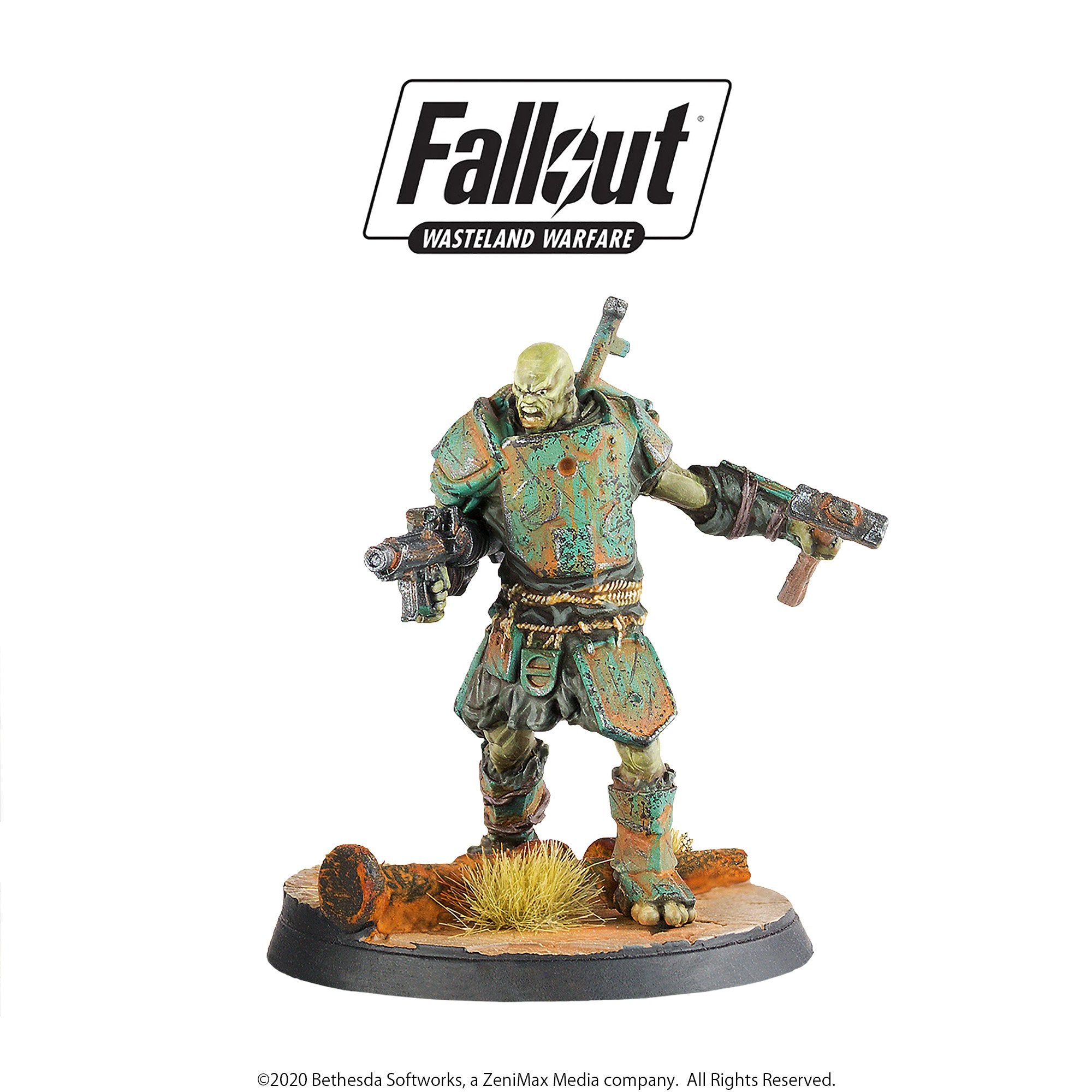 Modiphius Fallout: Wasteland Warfare Super Mutants Hammer miniature resina