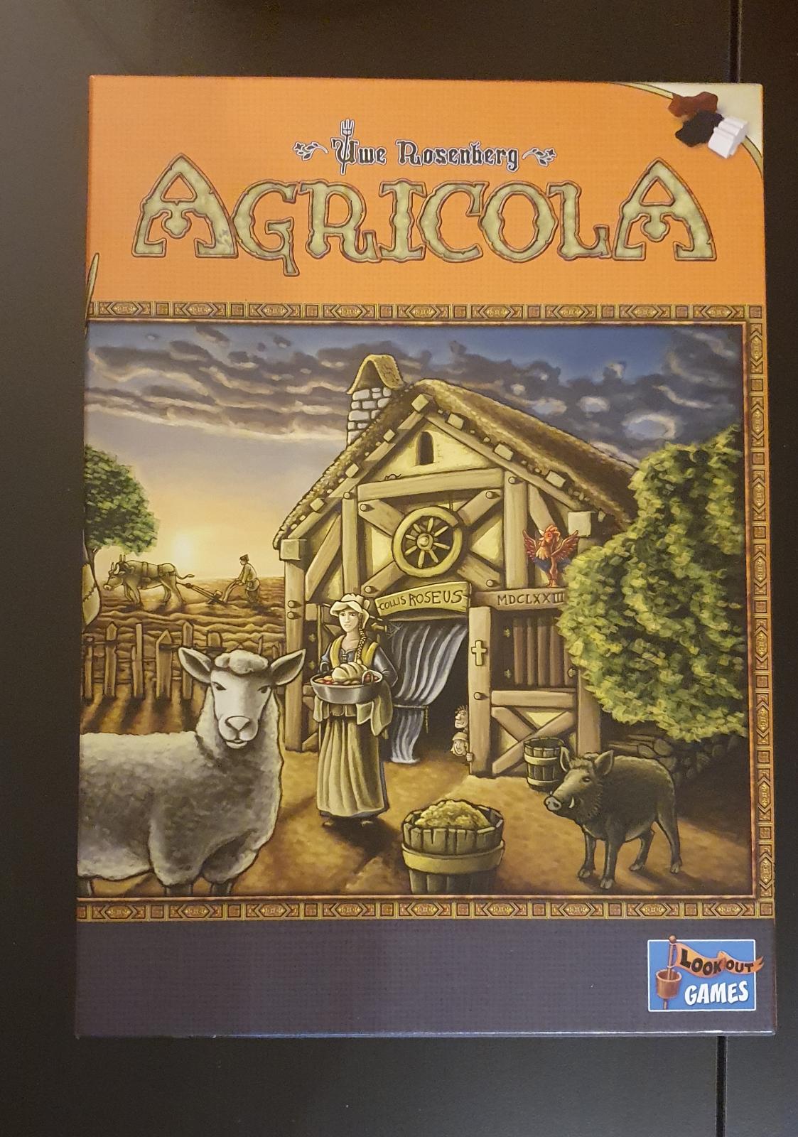 Asmodee Agricola gioco tavolo gestionale fattoria 1-4