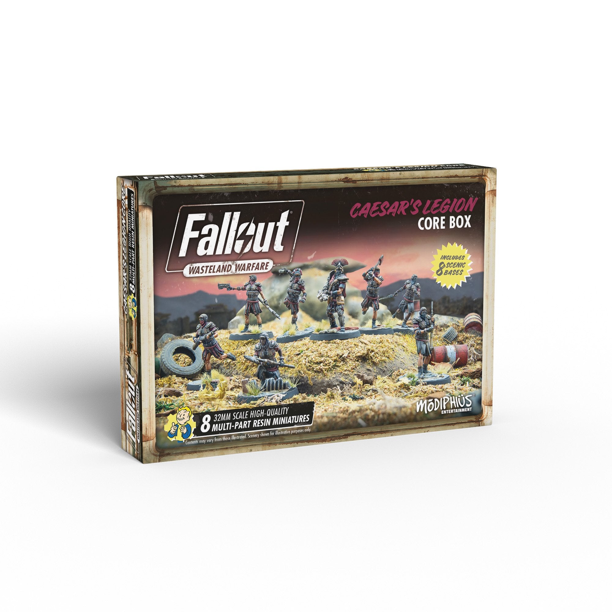 Modiphius Fallout Caesar's Legion Core Box miniature