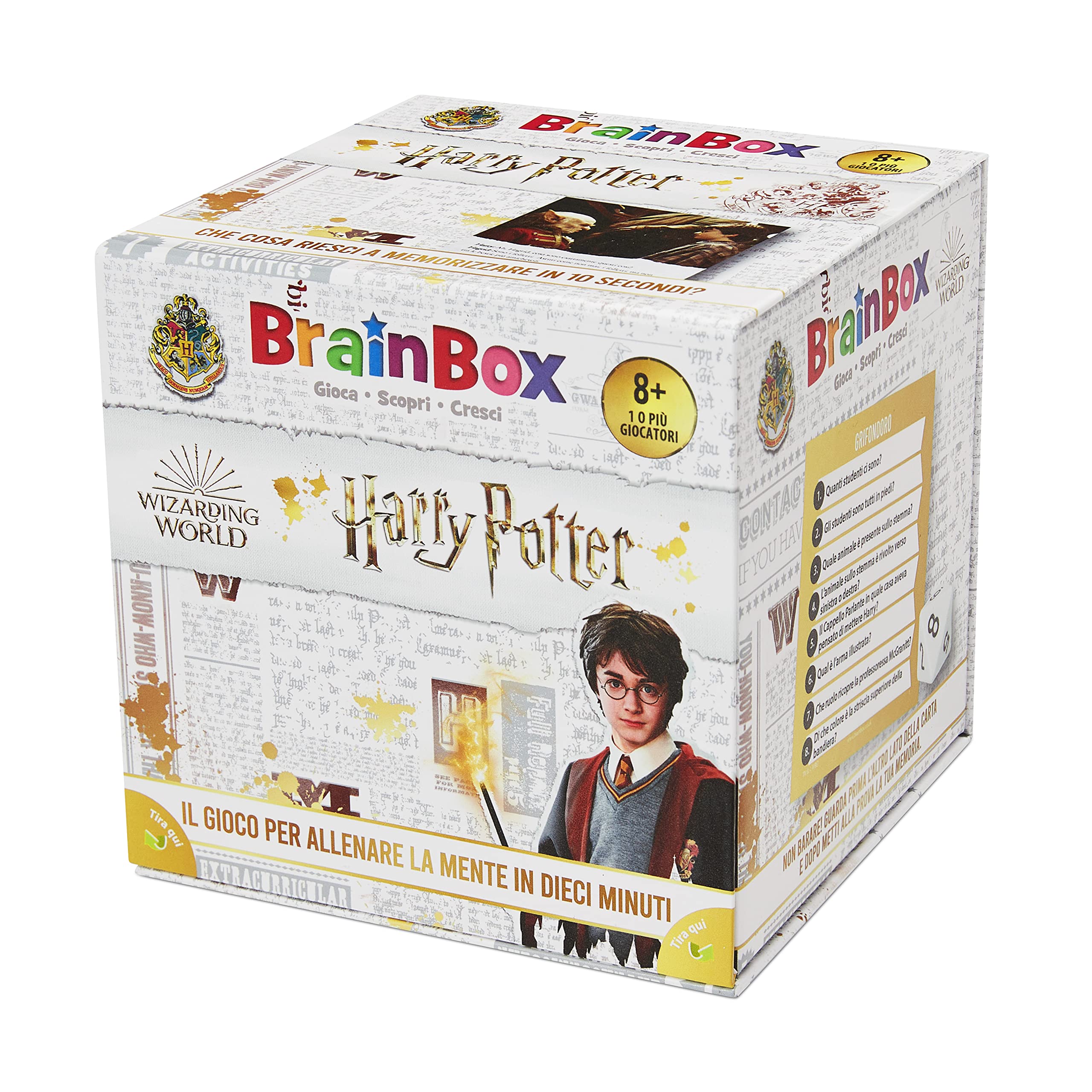 Asmodee BrainBox Animali Domestici gioco memoria 55 carte