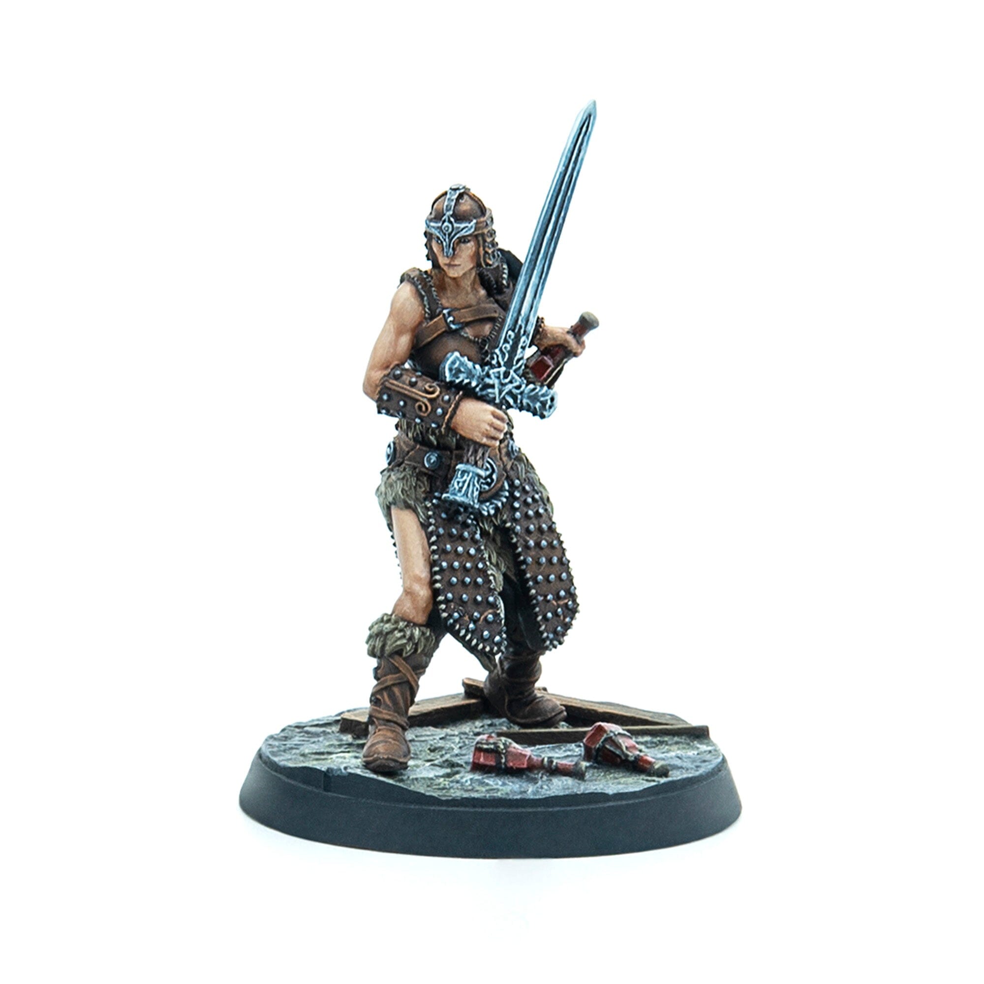 Modiphius Elder Scrolls Call to Arms Silver Hand Miniature Resina 32mm