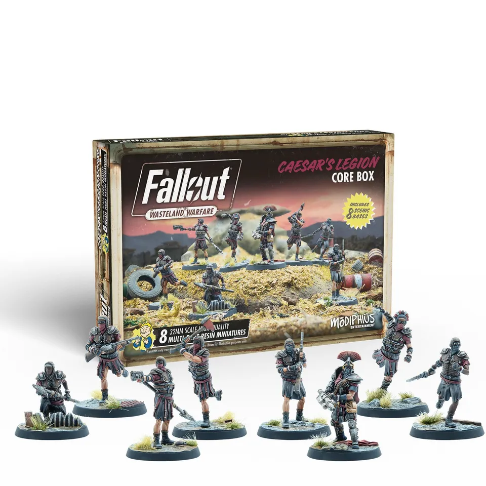 Modiphius Fallout Caesar's Legion Core Box miniature