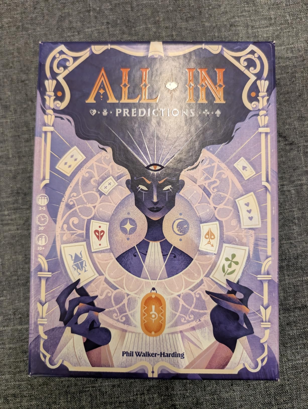 Asmodee All In Predictions Gioco di Carte 2-5 Giocatori