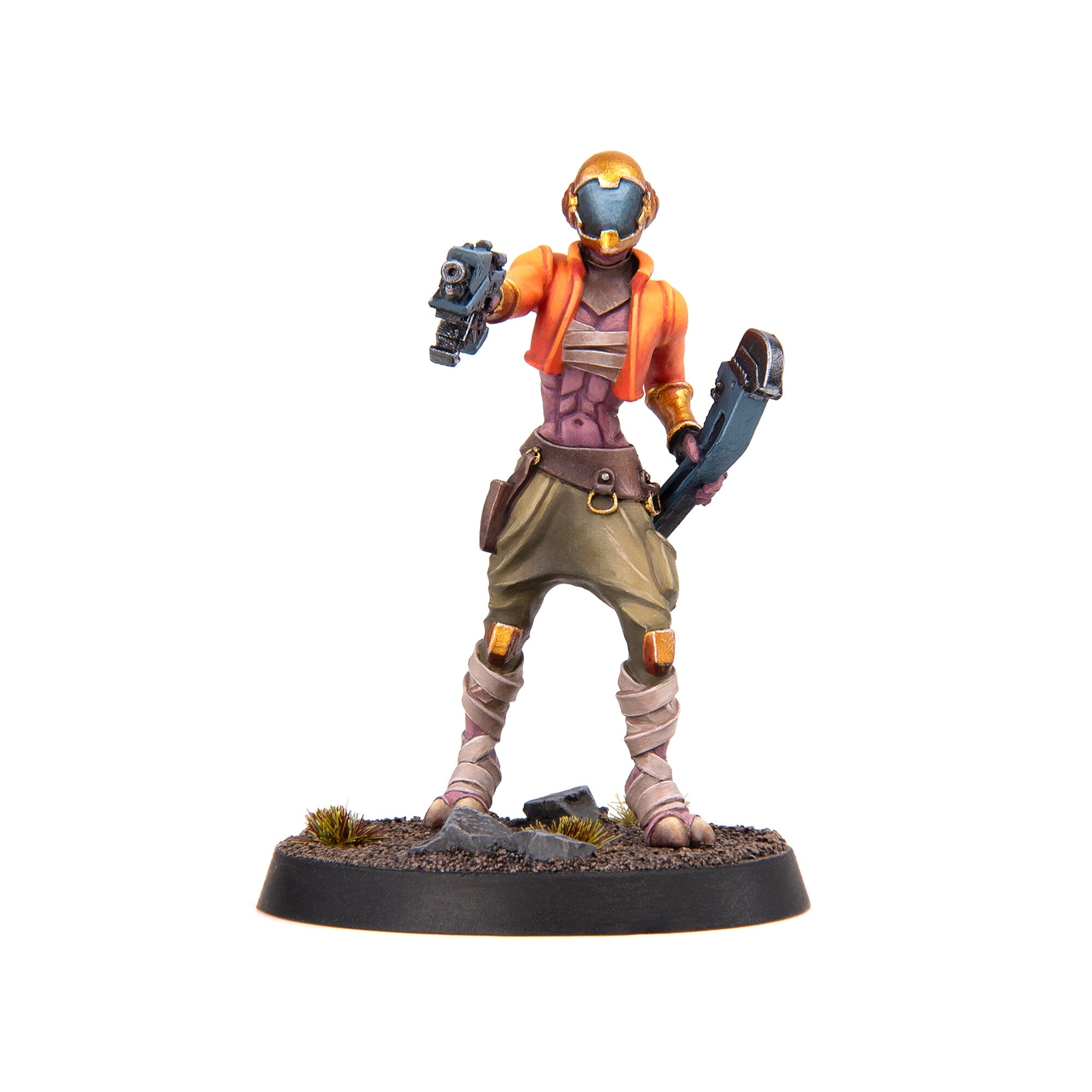 Five Parsecs Crew Miniatures set 7 miniature resina 32mm