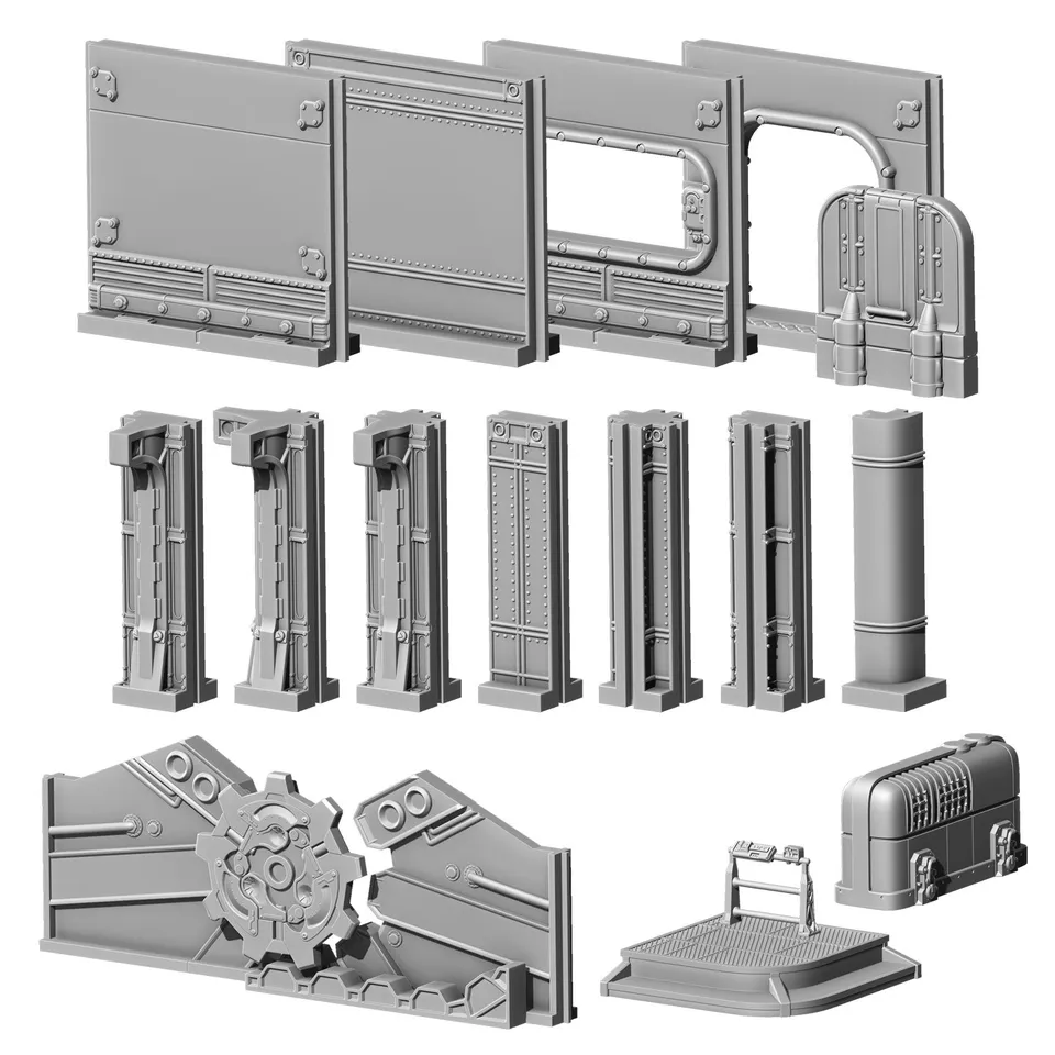 Modiphius Fallout Wasteland Warfare Vault Design file STL