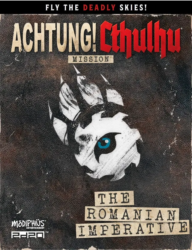 Achtung! Cthulhu Romanian Imperative avventura PDF 2d20 32 pagine