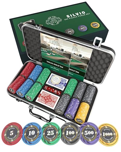 Bullets Silvio set poker 300 chip ceramica valigetta