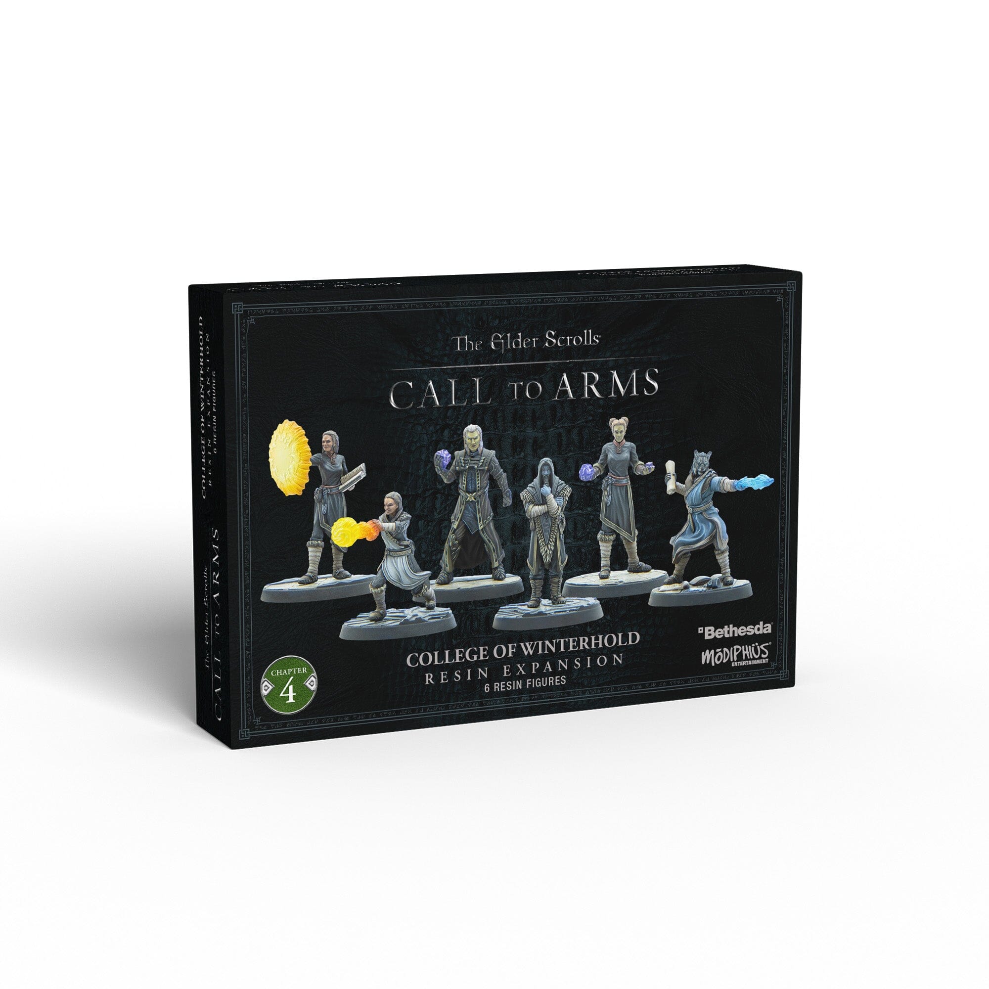 Elder Scrolls Call to Arms College of Winterhold set 6 miniature