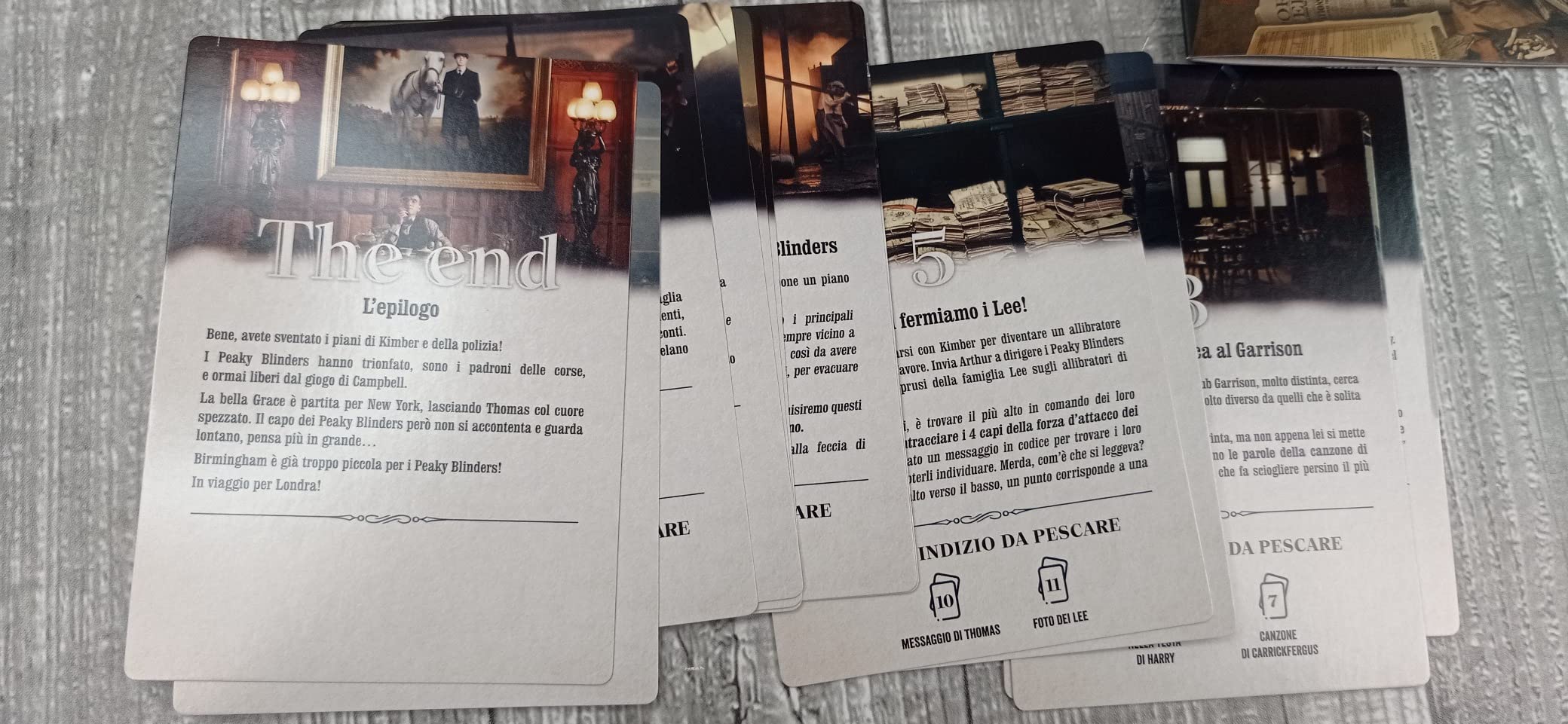 Asmodee Peaky Blinders Escape Game gioco società 2-8 giocatori