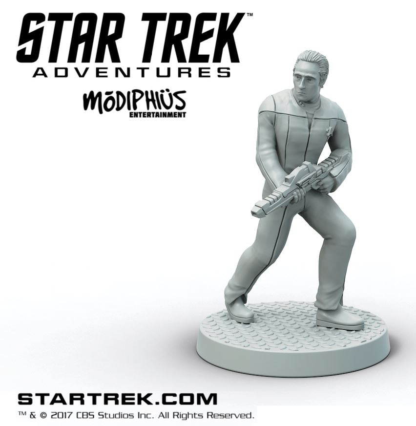 Modiphius Star Trek Adventures Data miniatura STL 32mm TNG