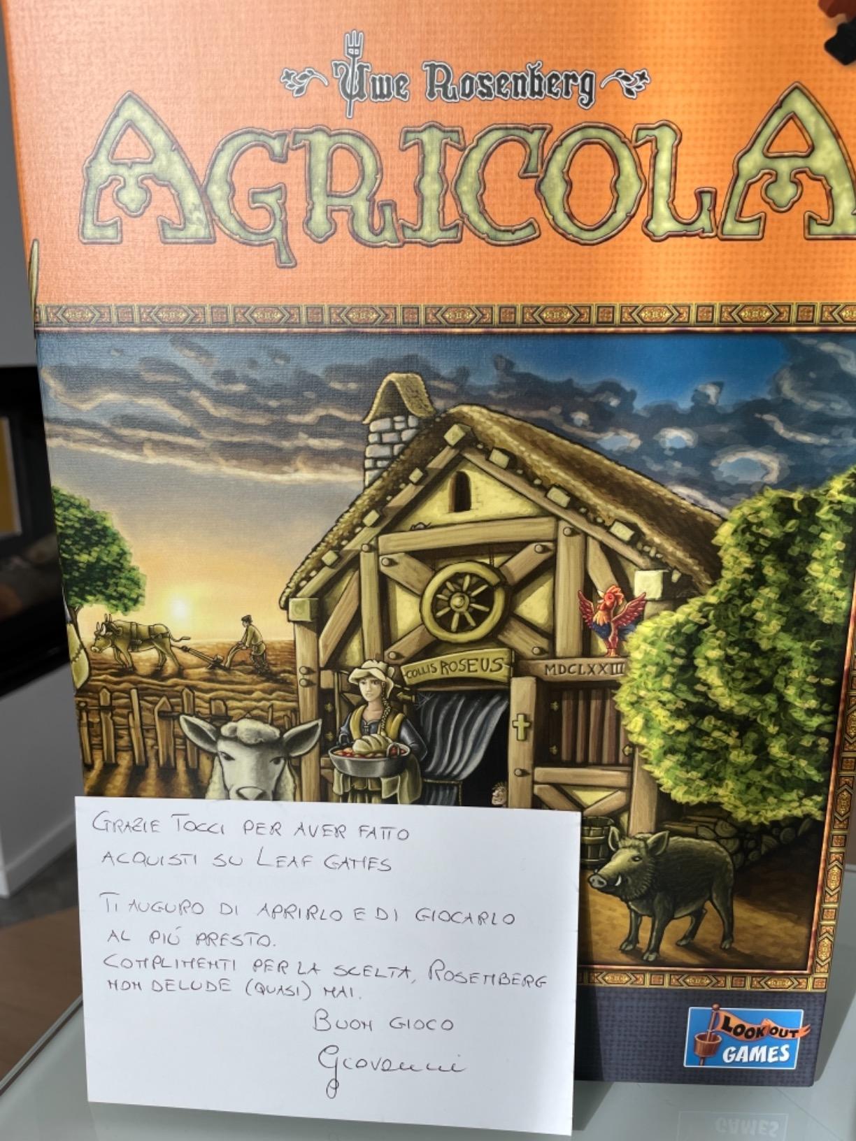 Asmodee Agricola gioco tavolo gestionale fattoria 1-4