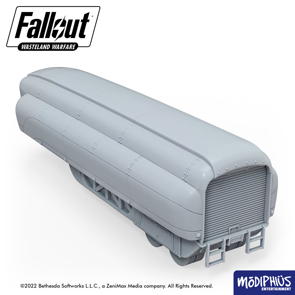 Modiphius Fallout Wasteland Warfare Flatbed Truck file STL scenario