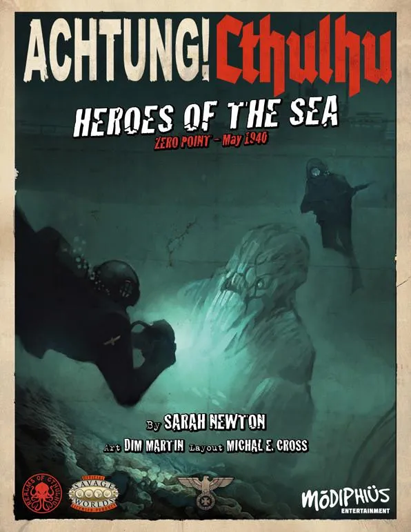 Modiphius Achtung! Cthulhu Heroes of the Sea avventura PDF Dunkirk