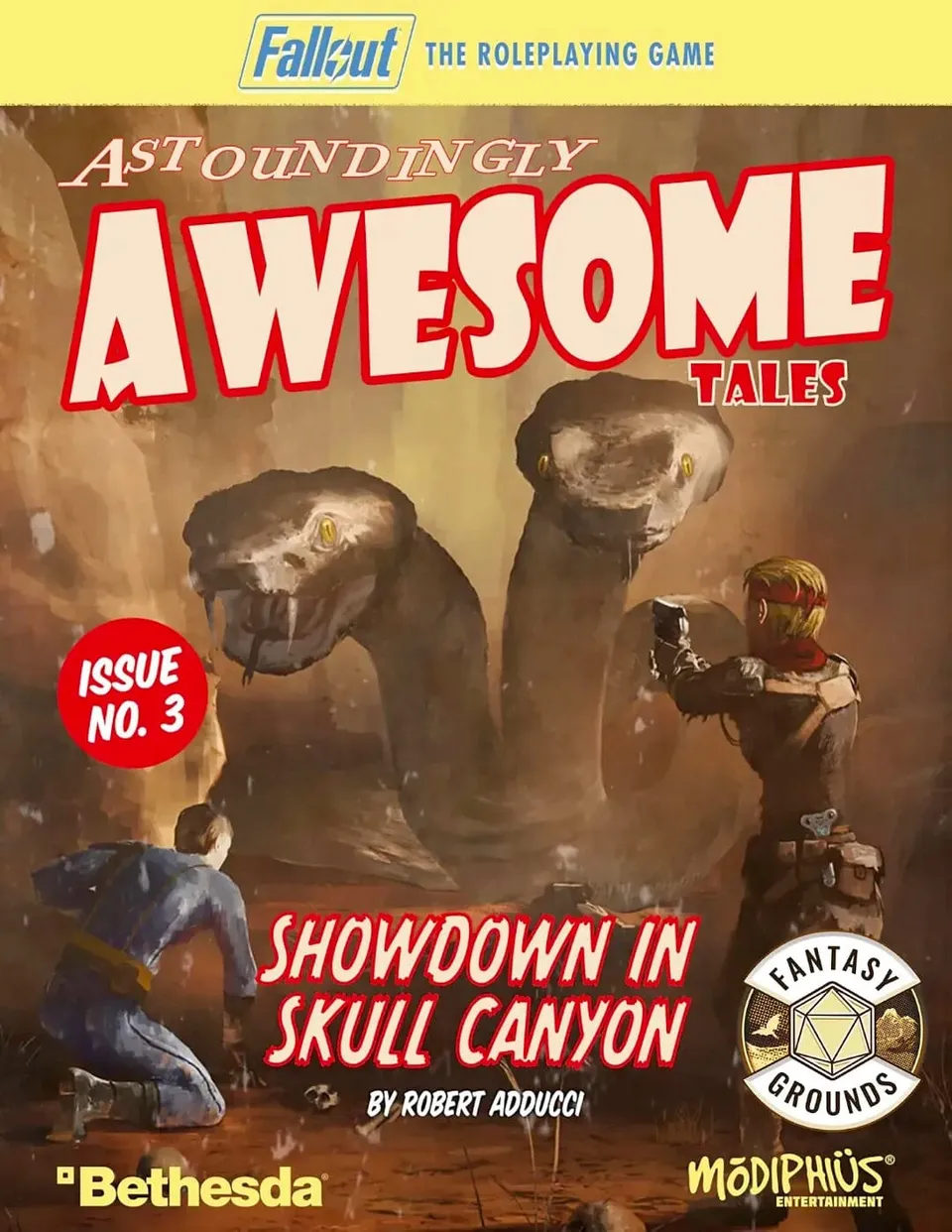 Modiphius Fallout 2d20 Showdown in Skull Canyon modulo VTT