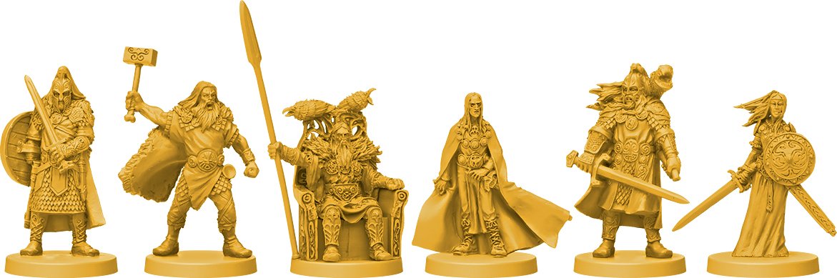 Asmodee Blood Rage Dèi di Asgard espansione 2-4 giocatori