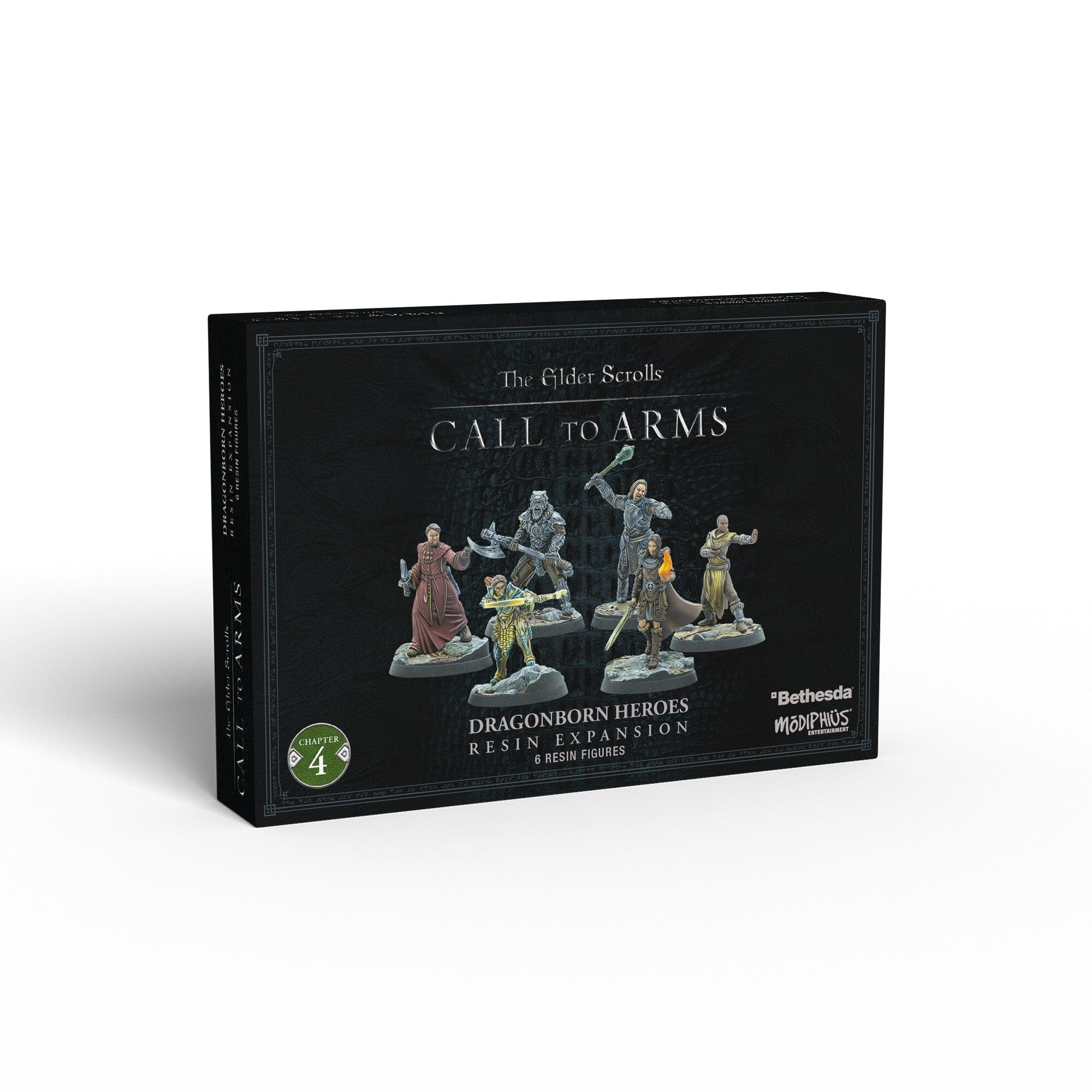 Elder Scrolls Call to Arms Dragonborn Heroes miniature 6 pezzi