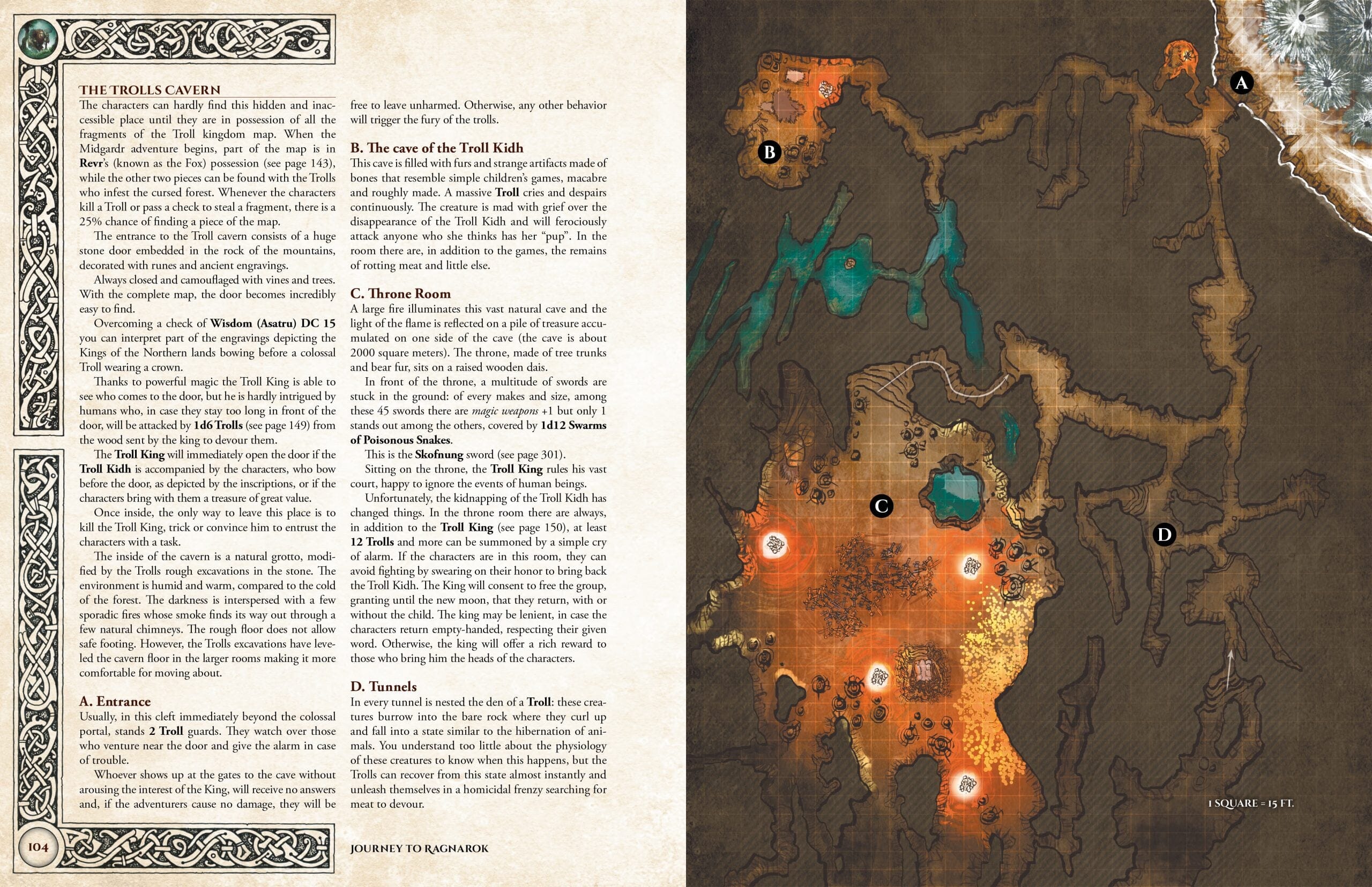 Journey to Ragnarok Corebook Deluxe Libro Gdr 5E Mitologia Norrena