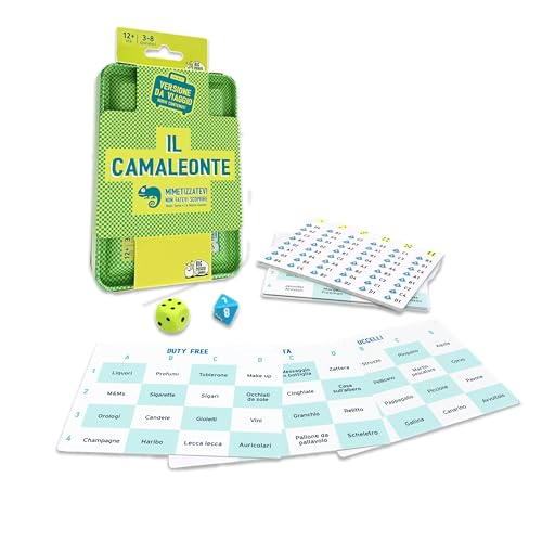 Asmodee Il Camaleonte Travel carte gioco party 3-8 giocatori